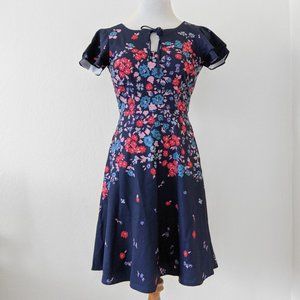 Modcloth Floral A-line Dress
